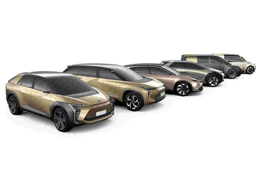 丰田以六种全球型号升起