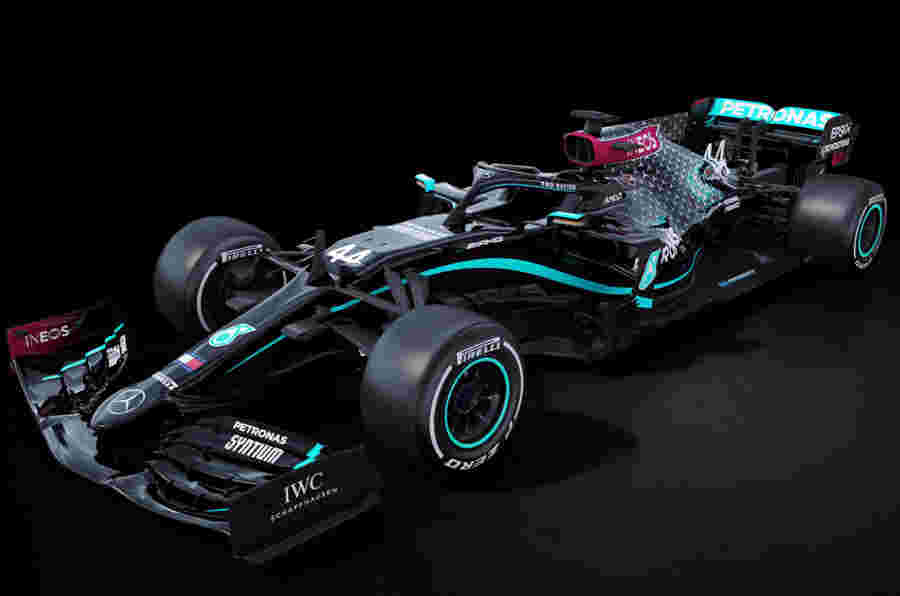 F1 2020：梅赛德斯-AMG揭示了全新的全黑色制服