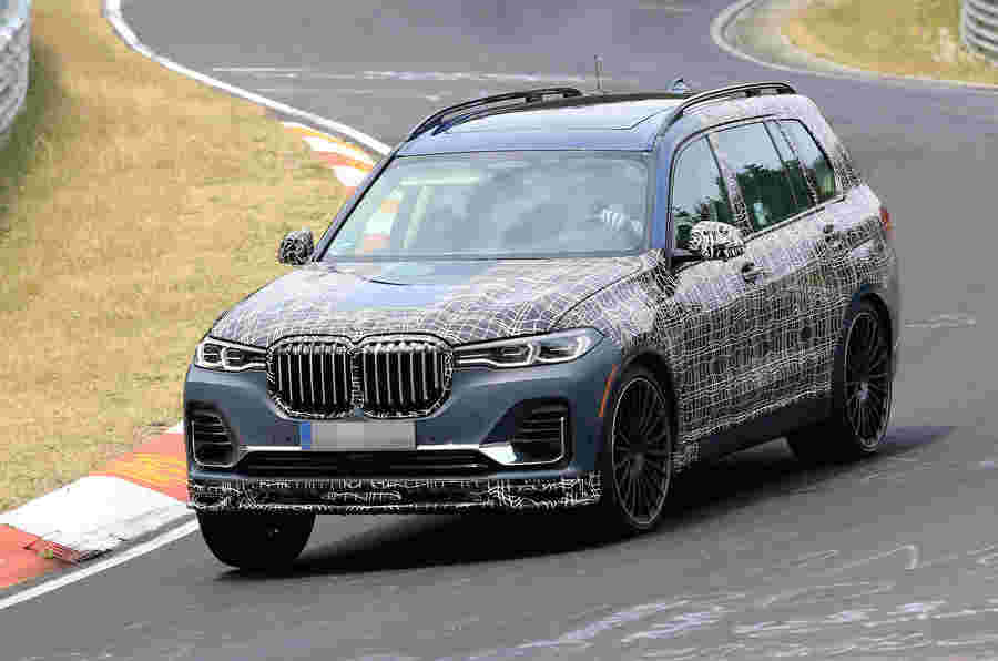 ALPINA版BMW X7首次看到测试