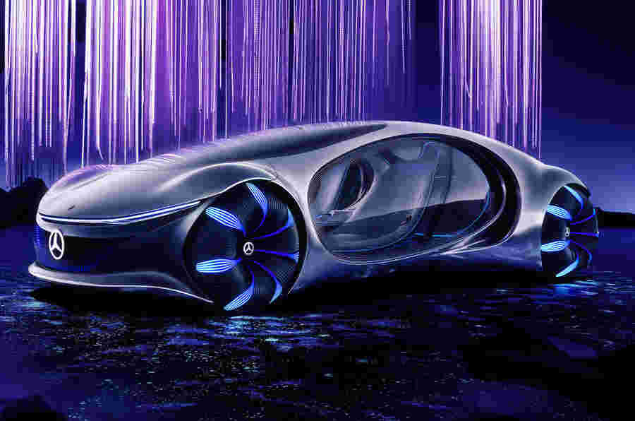 梅赛德斯 - 奔驰揭示了未来派视觉AVTR概念