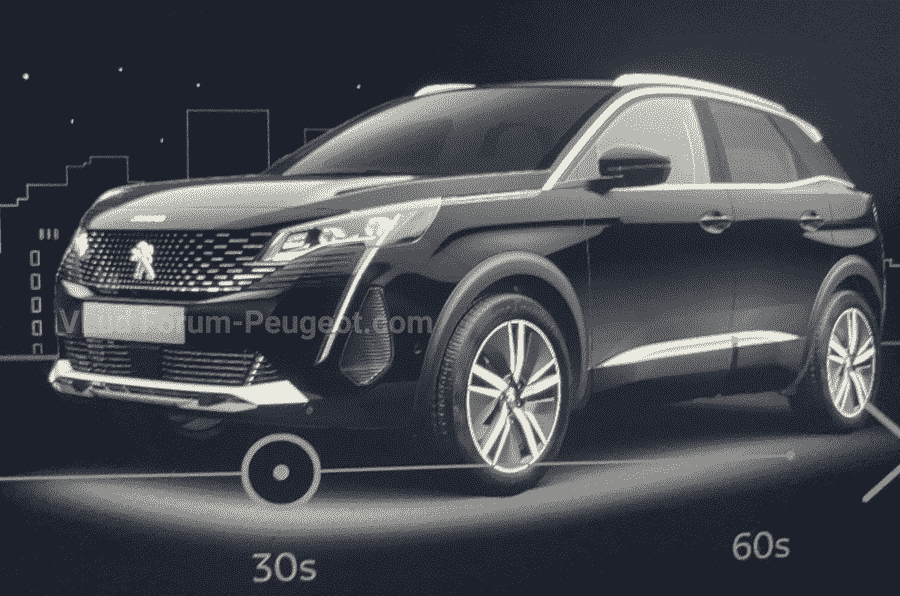 2021 Peugeot 3008整容详细泄漏