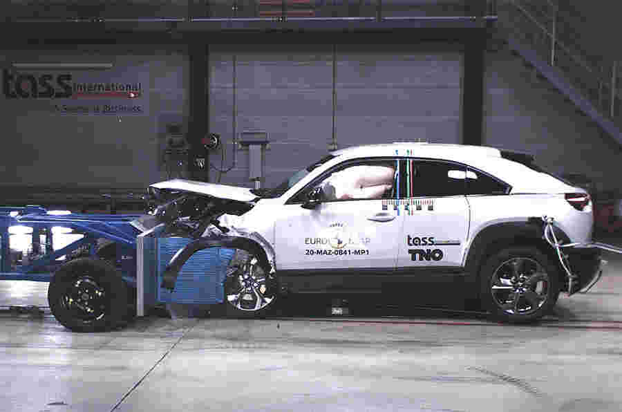 新的MAZDA MX-30 eV以欧元NCAP测试评分最高标记