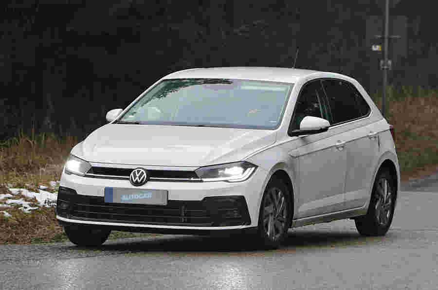 Volkswagen POLO 2022 Facelift获得高尔夫造型灵感