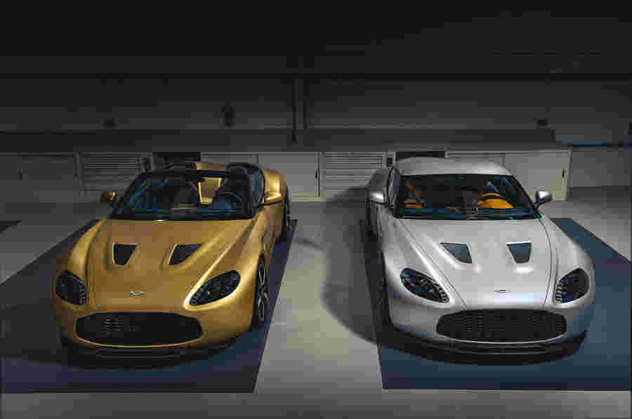 阿斯顿马丁V12 Zagato Twins Mark Designer's Centenary