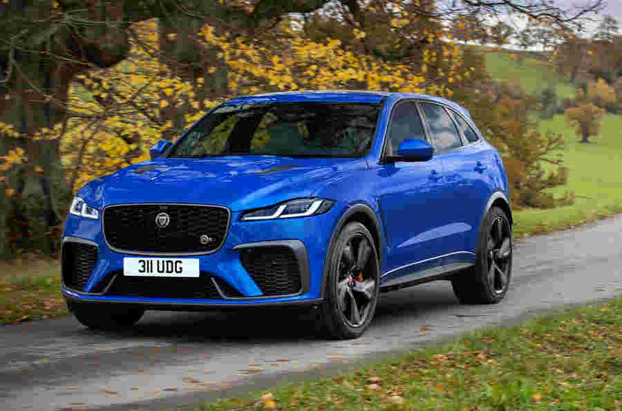 2021 Jaguar F-Pace SVR带来了新的外观和性能提升