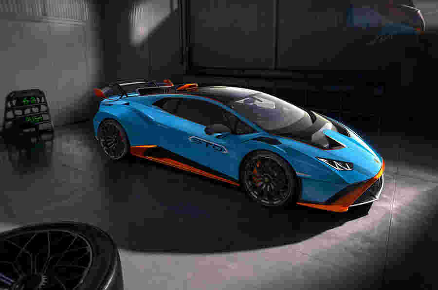 Lamborghini Huracan Sto是道路合法的超级Trofeo Racer