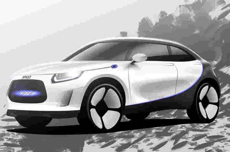 吉利和梅赛德斯 - 奔驰展示智能电动SUV概念