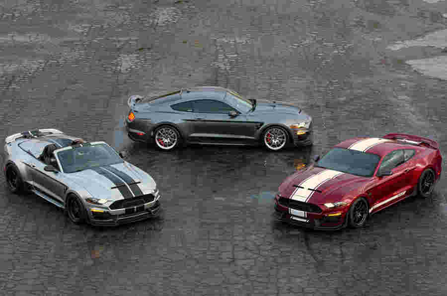 Shelby Super Snake Speedster是825bhp ford mustang drop-top