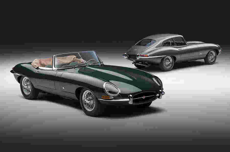 Jaguar E-Type Reborn持有现代升级60周年