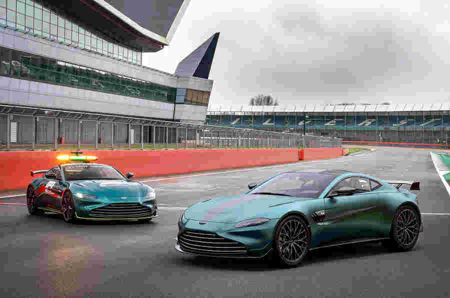 Aston Martin Vantage F1版获得权力徒步旅行，Hardcore外观