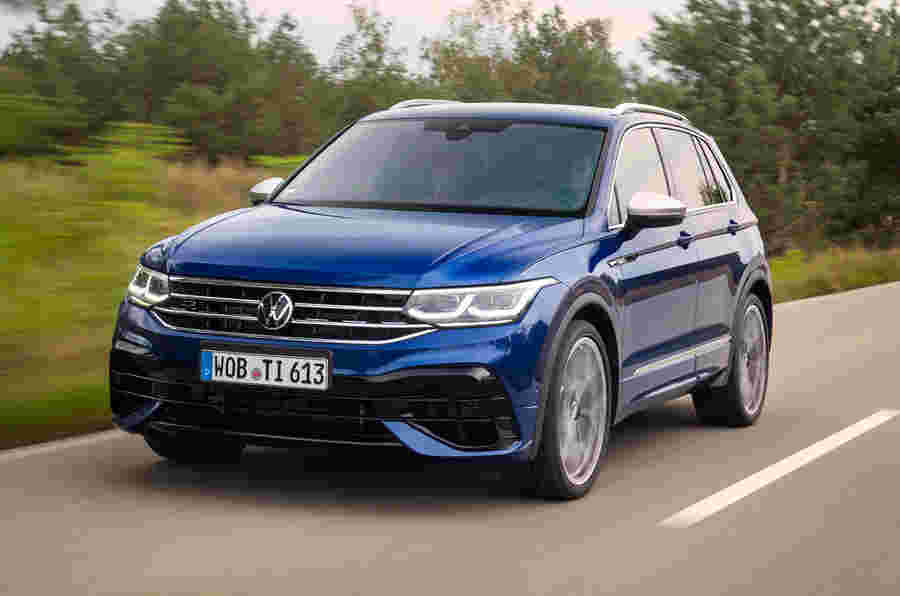 2021年大众Tiguan R：从£45,915出售316bbp suv