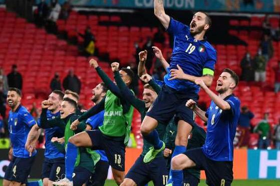 2020年欧洲杯 意大利打破了自己82年的纪录也打进了八强