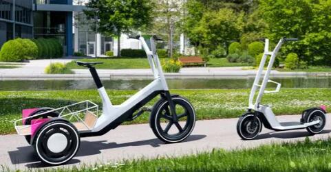 宝马推出概念货运自行车和电动滑板车但不会投入生产