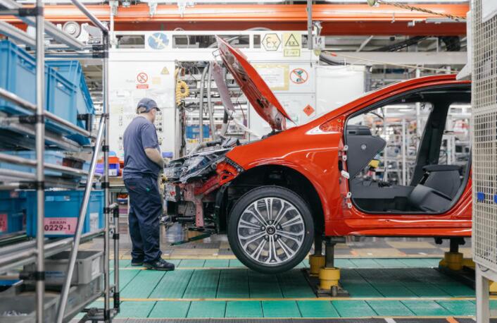 英国新车产量比2020年增长930%但远低于2019年的水平