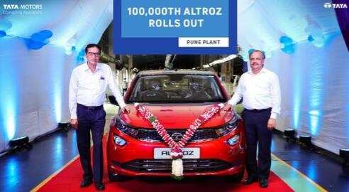 塔塔Altroz达到主要生产里程碑 推出10万台