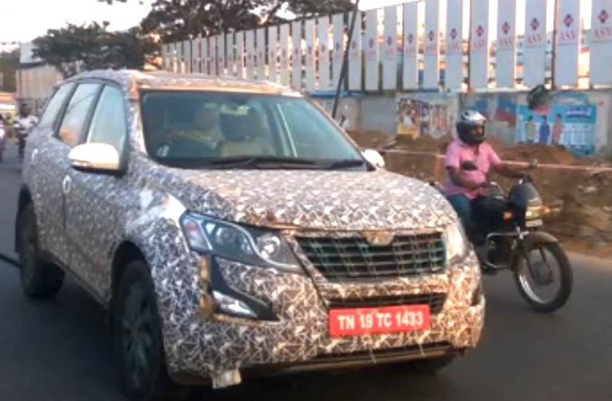 Mahindra XUV500的整容即将推出