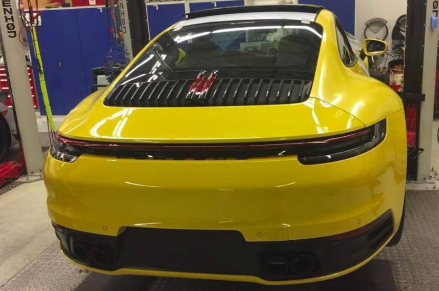 2019 Porsche 911在官方揭示前泄露的图像
