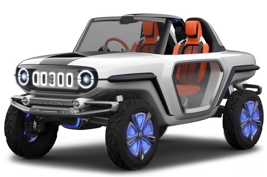 Maruti Suzuki展示了E-Survivor Concept，Hybrid Tech At Auto Expo