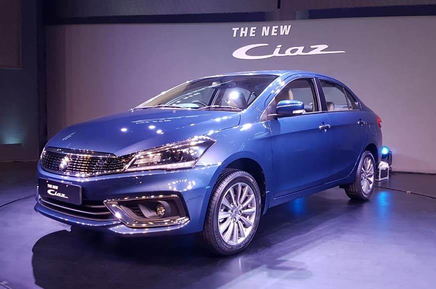 2018 Maruti Suzuki Ciaz柴油价格低于传出模型