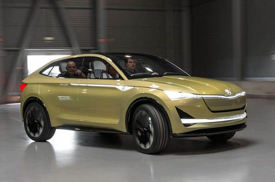 斯柯达斯的性能电动SUV在2022年揭示