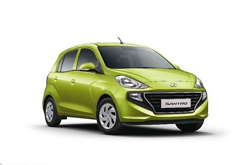 2018 Hyundai Santro CNG在两种变体中提供