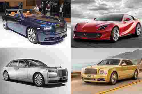 在印度出售的8辆最昂贵的汽车