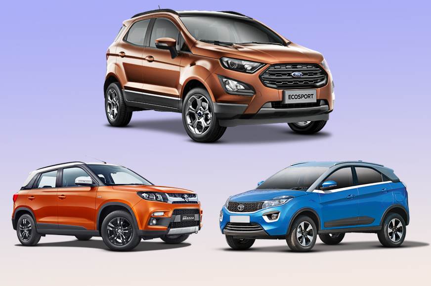 2017 FORD ECOSPORT与竞争对手：规格比较