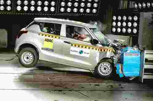 Maruti Suzuki Swift在全球NCAP碰撞测试中得分两颗星