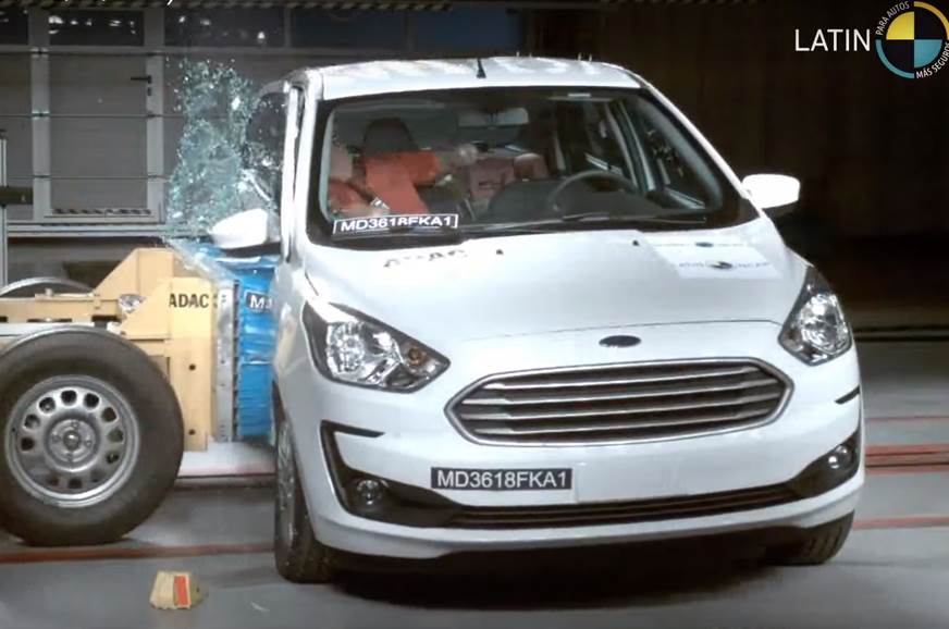 Ford Figo Facelift（ka）获得三星级拉丁NCAP评级