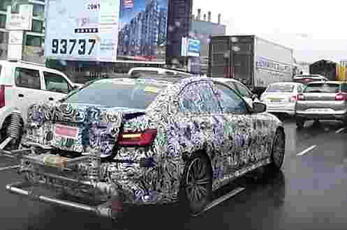 Next-Gen BMW 3系列（G20）在印度进行了间谍