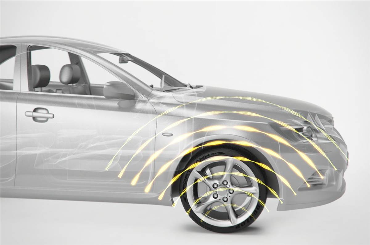 日内瓦2014：Dunlop揭示了智能轮胎概念