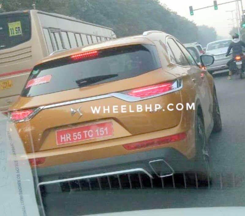 DS 7 Crossback SUV在印度闲置