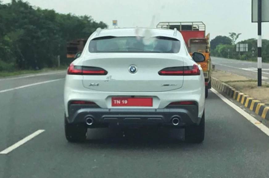 新的BMW X4在发布前发现测试