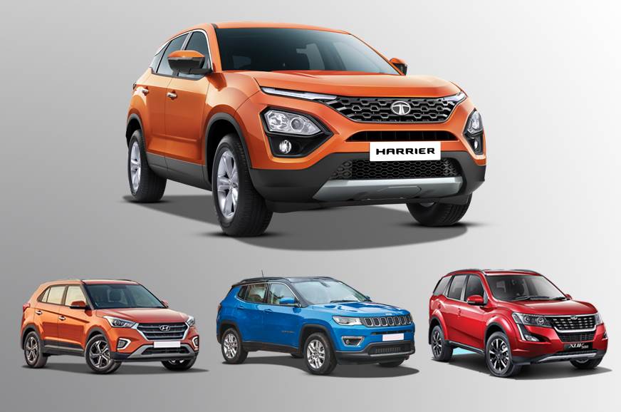 Tata Harrier VS竞争对手：规格比较