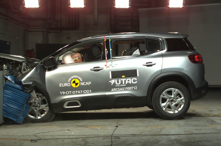 雪铁龙C5 Aircross授予4星级欧元NCAP安全评级