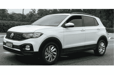 入门级大众T-Cross Suv Suv Spied