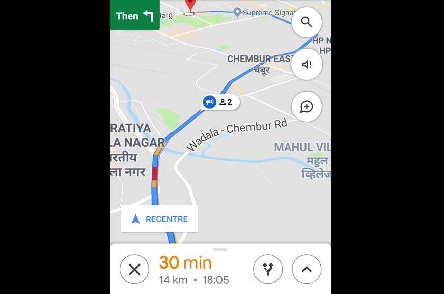 谷歌地图开始在印度展示速度相机