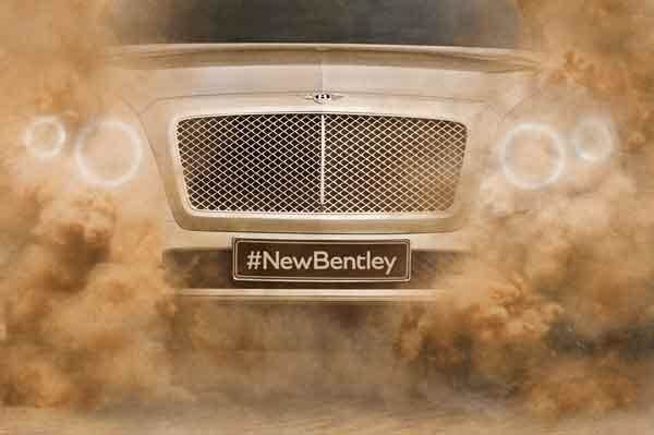 新Bentley SUV开始工程测试