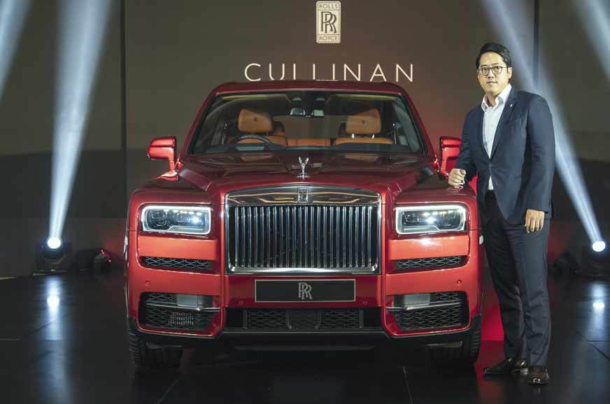 Rolls-Royce Cullinan展示了钦奈