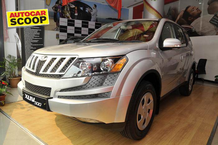 舀！Mahindra XUV500 W4成本为10.99万卢比