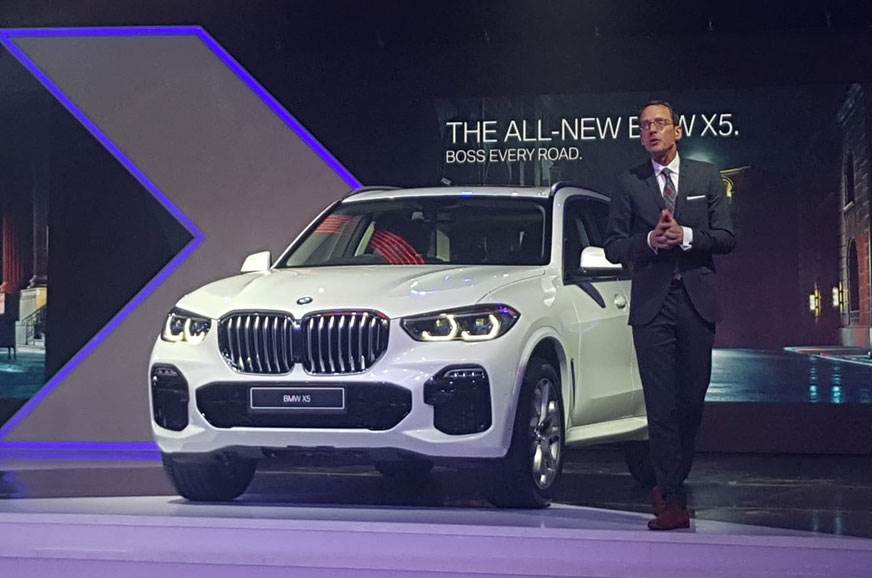 2019年BMW X5在72.90万卢比推出