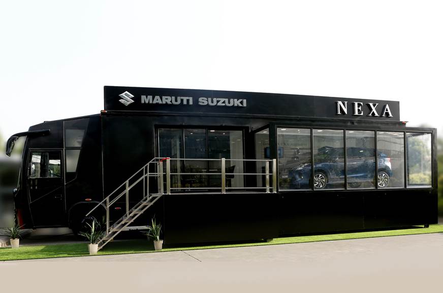 Maruti Suzuki推出了移动Nexa终端