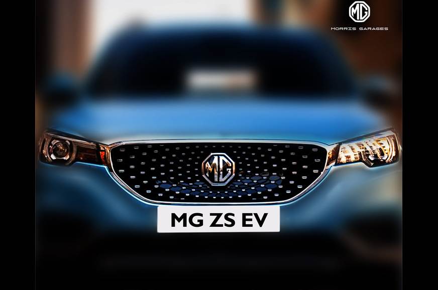 MG ZS EV正式在印度发布之前戏弄