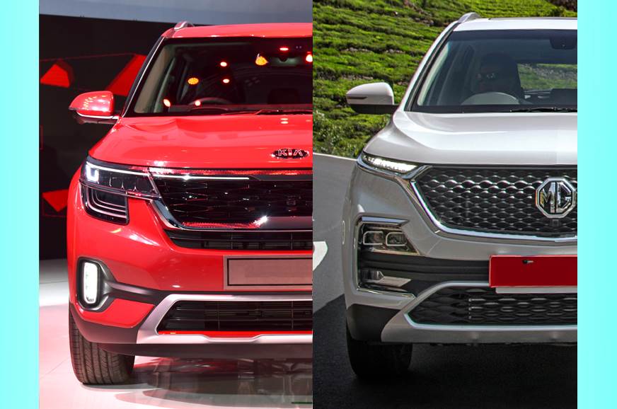 kia seltos vs mg hector：价格和变体比较