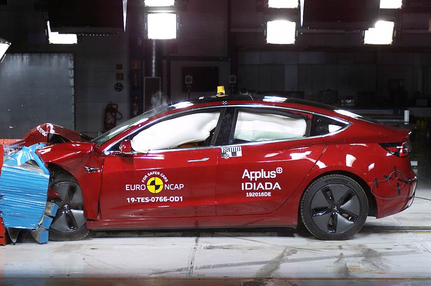 Tesla Model 3分数5星级最新欧洲NCAP测试