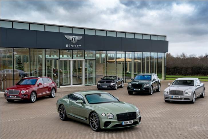 Bentley销售连续第七年越过10,000台