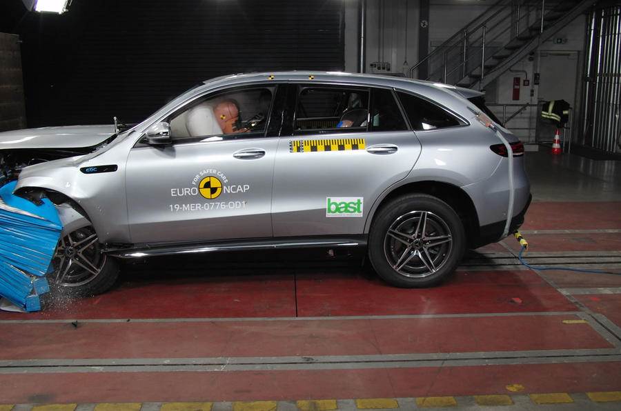 梅赛德斯 - 奔驰EQC获得了5星级欧元NCAP安全评级