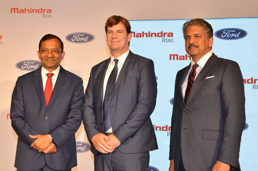 Mahindra和Ford宣布印度的新合资企业