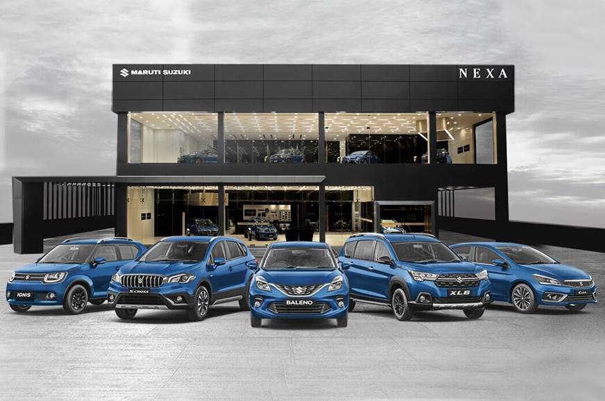 Maruti Suzuki Nexa Outlets出售100万辆汽车，SUV