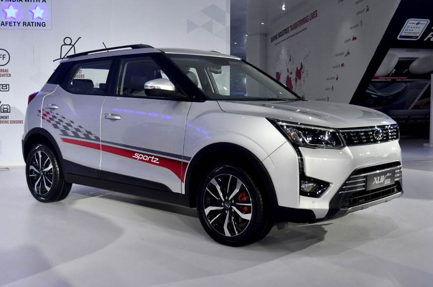 Mahindra Xuv300 Sportz获得了新的Malllion汽油发动机